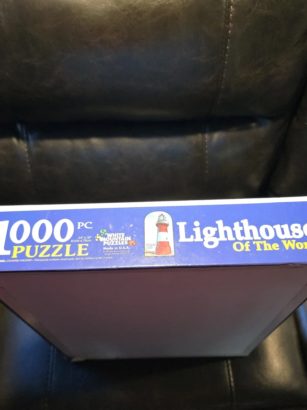 Lighthouses Of The World Puzzle , 1000 Piece Puzzle, 1999, Sealed